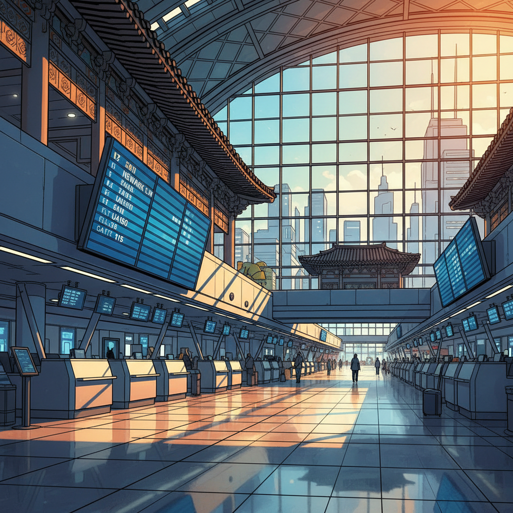 Charlotte at Incheon Airport