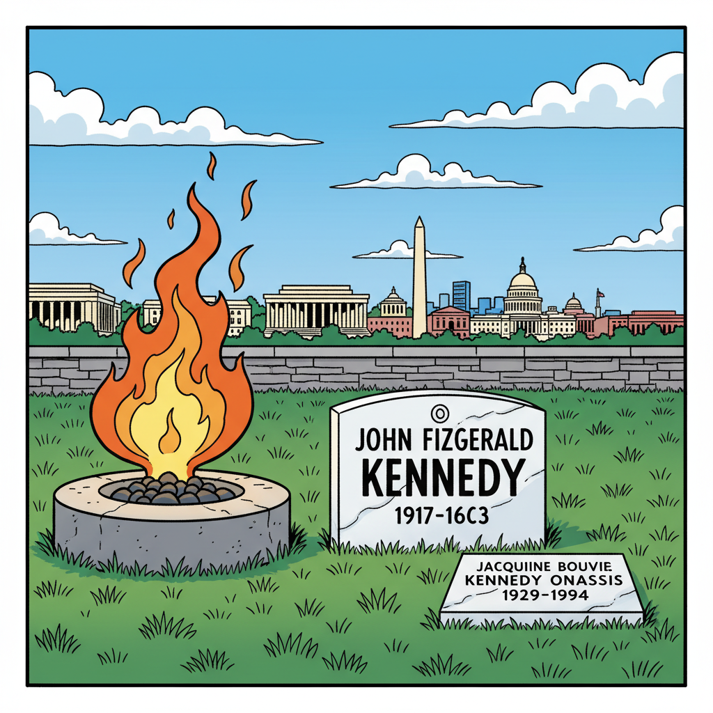 JFK Eternal Flame at Arlington